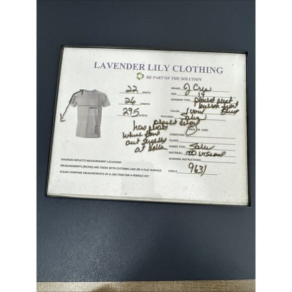 J.Crew women’s 14 Drapey Pleated Button Up Shirt Ivory Satin NWT - Picture 13 of 13